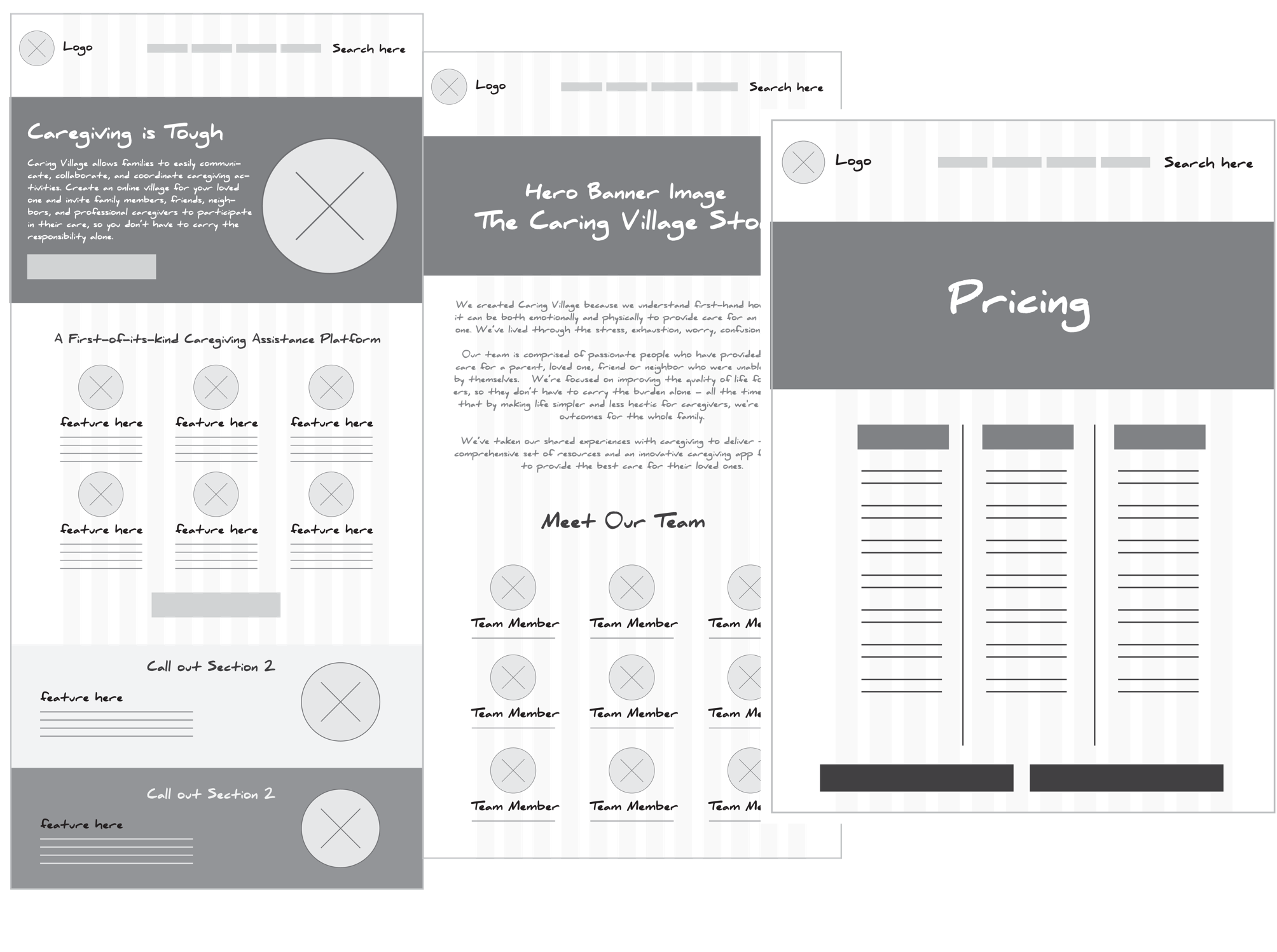 wireframes